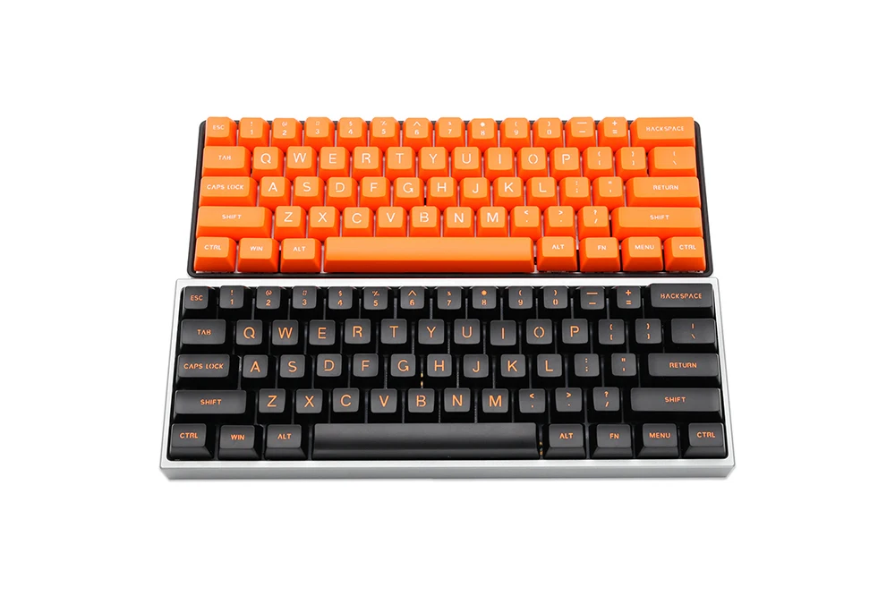 Клавиатура SA Profile ABS doubleshot для mx stem 87 TKL 104 ANSI 60 покер черный белый оранжевый