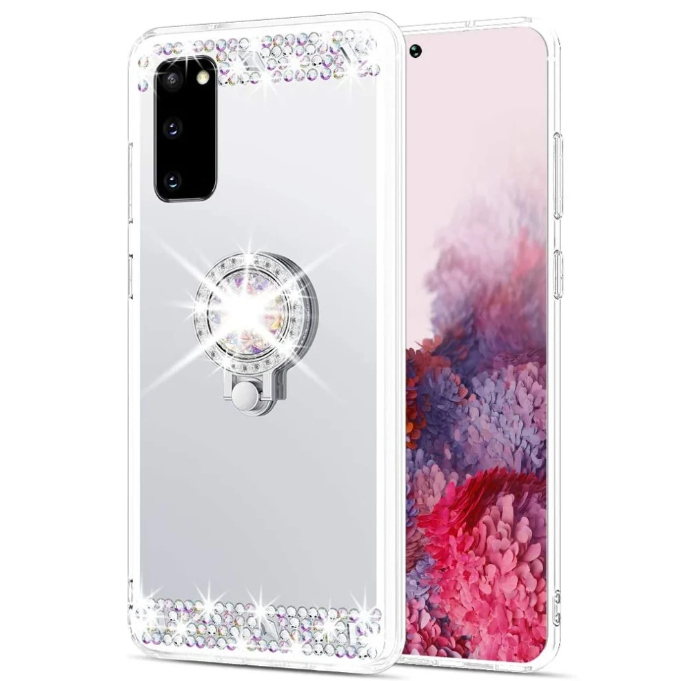 

Diamond Case for Huawei Y6 Y5 Y7 Y9 2019 2018 P Smart Z Honor 30 20 10 Lite 10i 9X 8X 8C 8S 7C 7A Nova 7i 6 SE 5 4 Mirror Cover