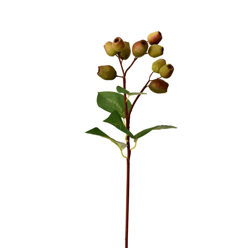 

1pc Artificial Berry Fruit Flower Nut Spray Home Wedding Decoration Fake Artificial Berry Arrangement