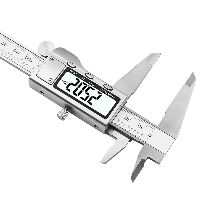 8&quot 200mm Digital Caliper Stainless Steel LCD Vernier Shipping with Retail+Box AXK Tools 2021 new sales | Инструменты