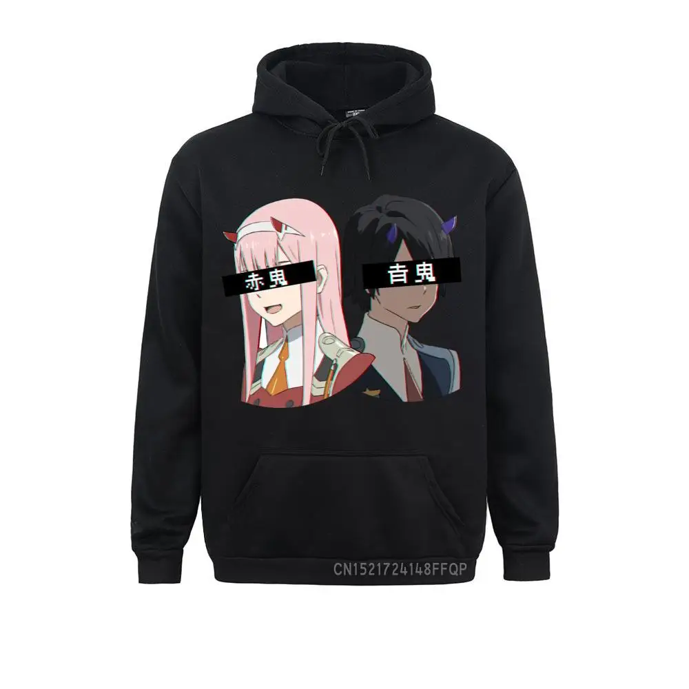 Men Aka Oni And Ao Oni Darling In The Franxx Zero Two Sweatshirt Designer Clothing Hoodies Coats Classic Fit Pullovers