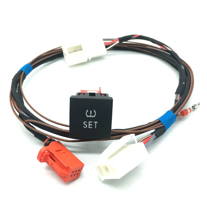 Автомобильные детали TPMS кнопка сигнализации о давлении в шинах жгут проводов для