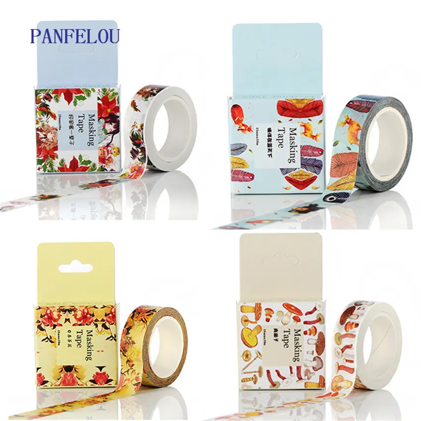 PANFELOU 1 5 см x 10 м швейная кота футболка с декором в виде границы клейкая бумага