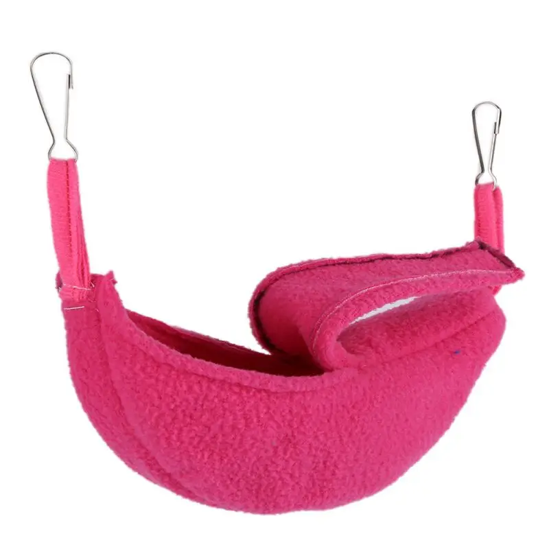 Симпатичная Подвеска для хомяка домик в форме банана мягкий гамак маленькая