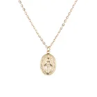 Новый Для женщин голову Иисуса монета Цепочки и ожерелья религиозные Ретро креативные ожерелья Цепочки и ожерелья s для женщин