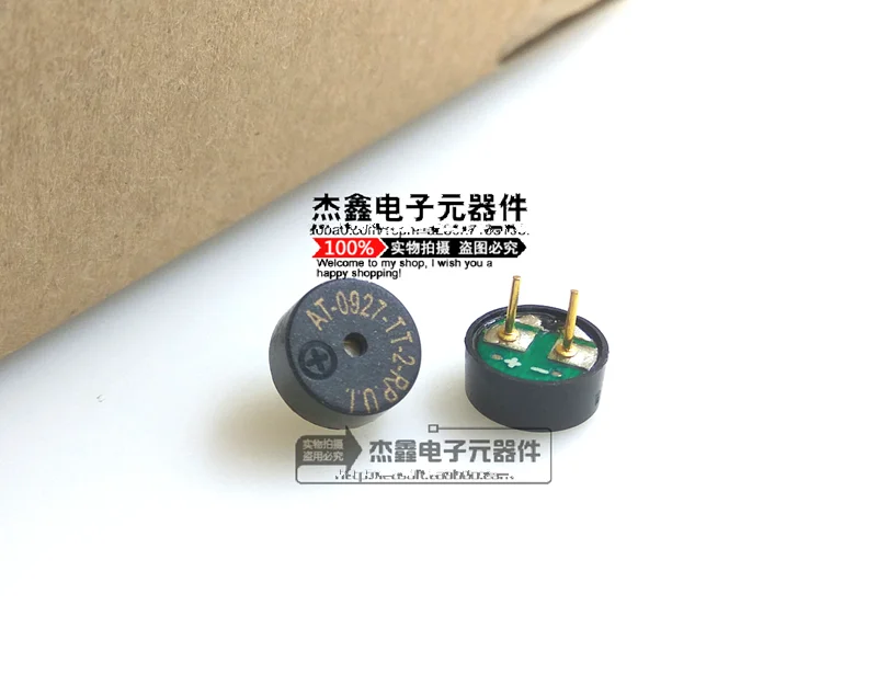 

Original new 100% AT-0927-TT-2-R audio buzzer speaker 3V 2730Hz 86dBA 2.73kHz (Inductor)