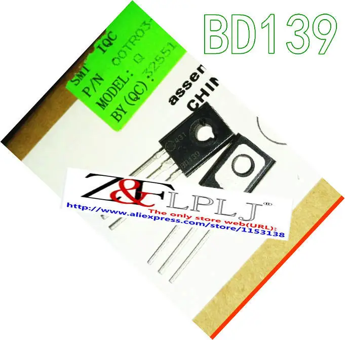 BD139 139 TO-126 / BD140 BD 140 TO126 новый оригинальный 20 шт./лот | Электронные компоненты и