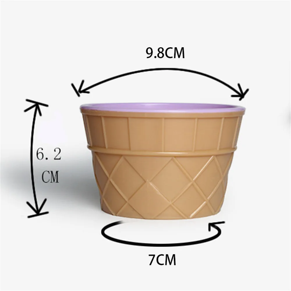 DIY игрушка для детей набор приготовления пищи пластик 1 комплект миска морожен