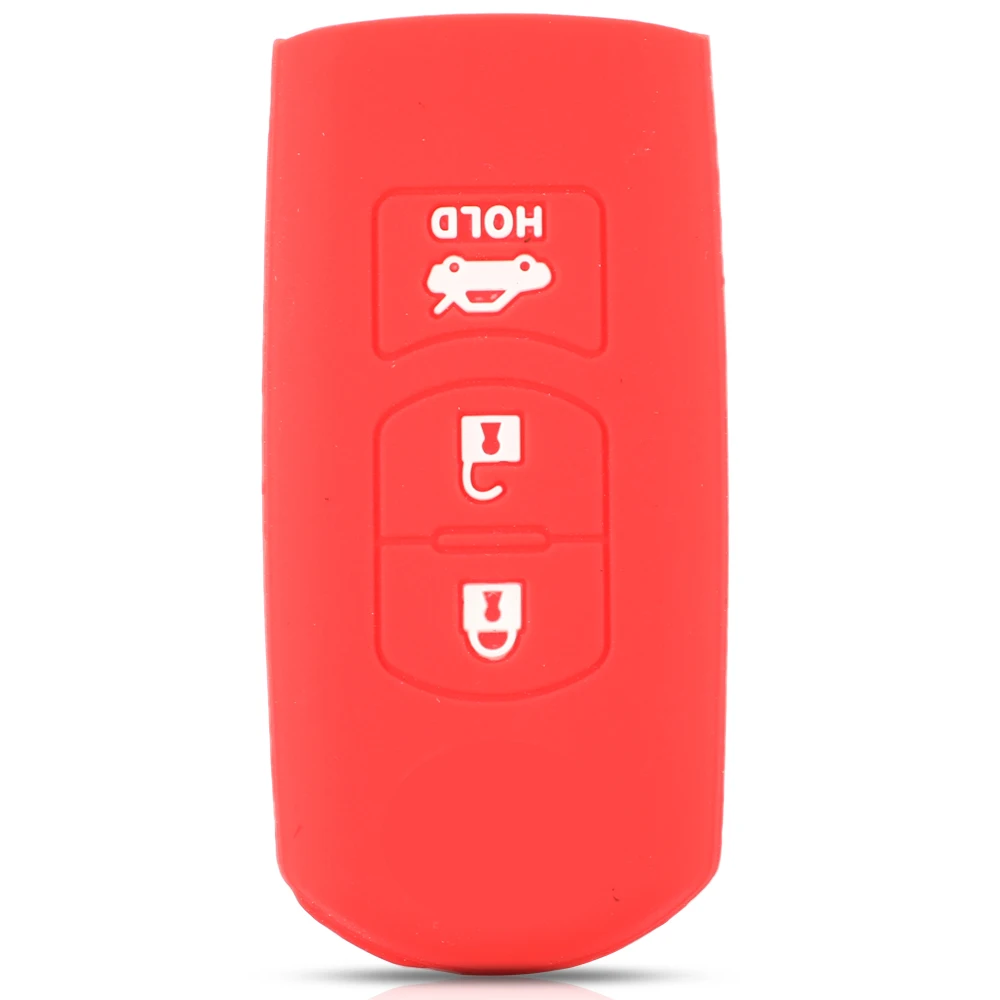 jingyuqin Remote 3 Buttons Smart Car Key Case Cover For MAZDA 5 6 Axela CX5 CX7 Accessaries Protect Holder Shell | Автомобили и