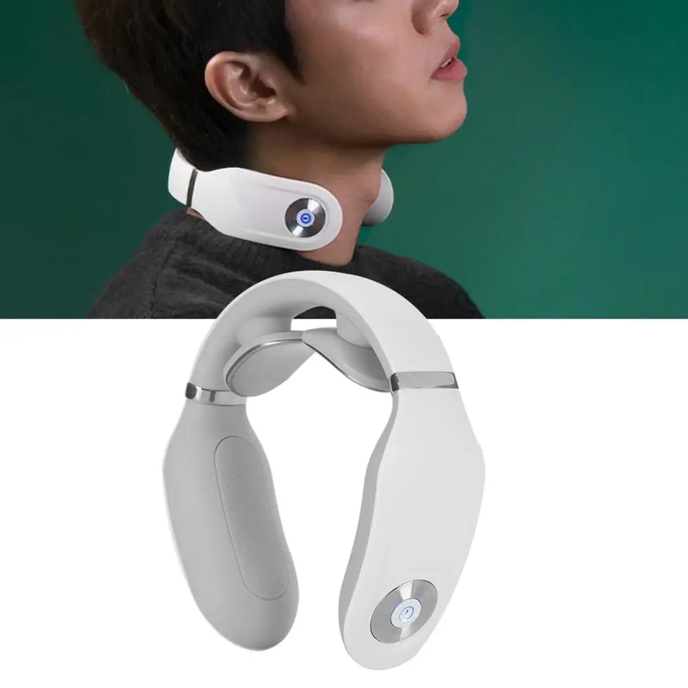 

Intelligent Cervical Massager Relieve Muscle Spasm Pain Headache Multifunctional Neck Shoulder Physiotherapy Instrument Portable