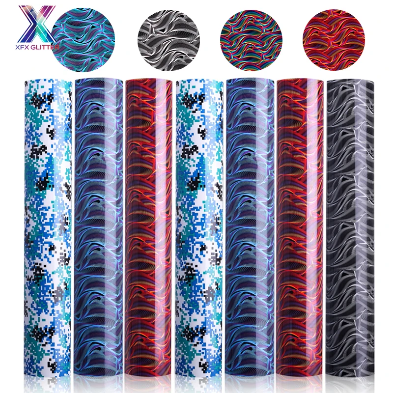 Виниловая теплопередающая пленка XINFANGXIU, 25x150 см, виниловая пленка для самостоятельного нанесения утюга на одежду, виниловый лист, легко нагревается