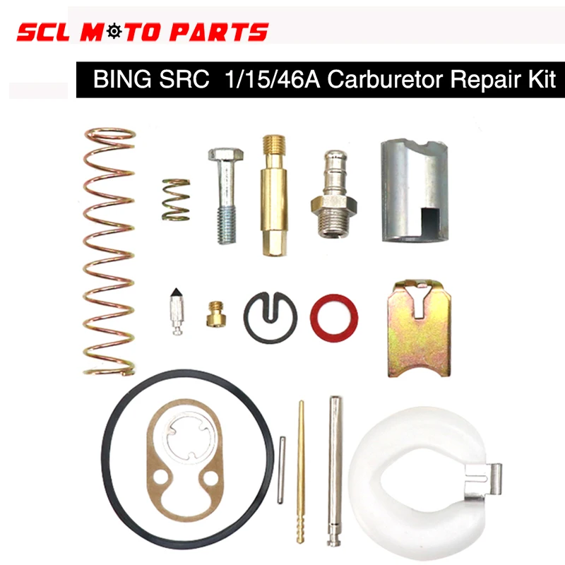 

ALconstar-15MM PUCH BING Carburetor Repair Kits Carburetor repair gasket Set For BING SRE 1/15/46A Carburador