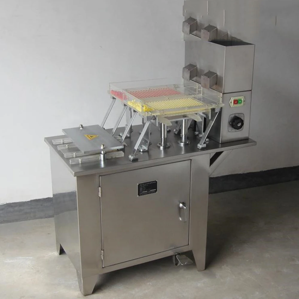 Полуавтоматическая машина для наполнения капсул всех размеров Быстрая