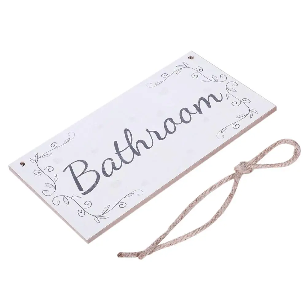 Деревянные знаки для ванной комнаты домашний декор настенные дверные таблички