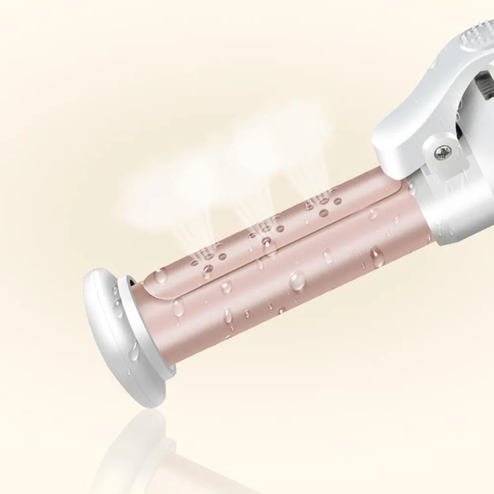 

30W Ceramic Coating Curling Iron Straightening Wireless Electric Hair Care Comb USB Charging Brush Quick Heat Roller Curler Mini