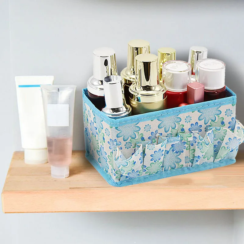 Складная Настольная корзина для хранения мелочей YOUNA коробка нижнего белья