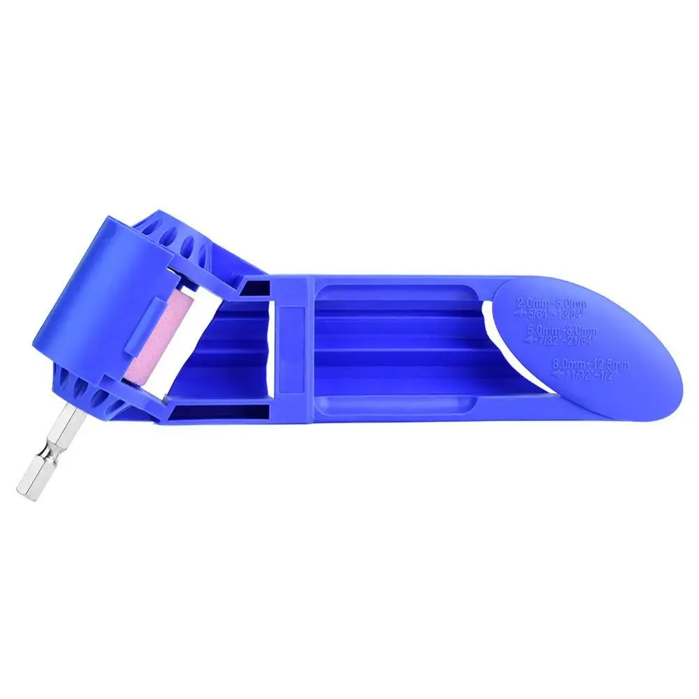 Портативная точилка для сверл 2 12 5 мм корунд шлифовальный круг мощный инструмент