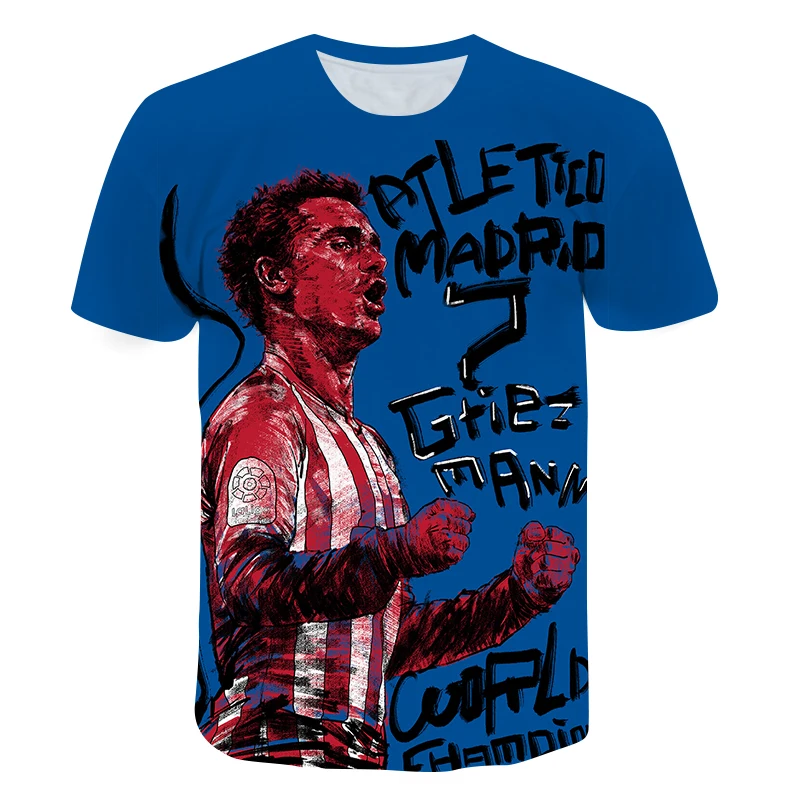 

T Shirts for Teens Boy Clothing 3D Print Tops Shirts Girls 2021 Summer Blouses Tees Super Zings Kids Children Football Shirts