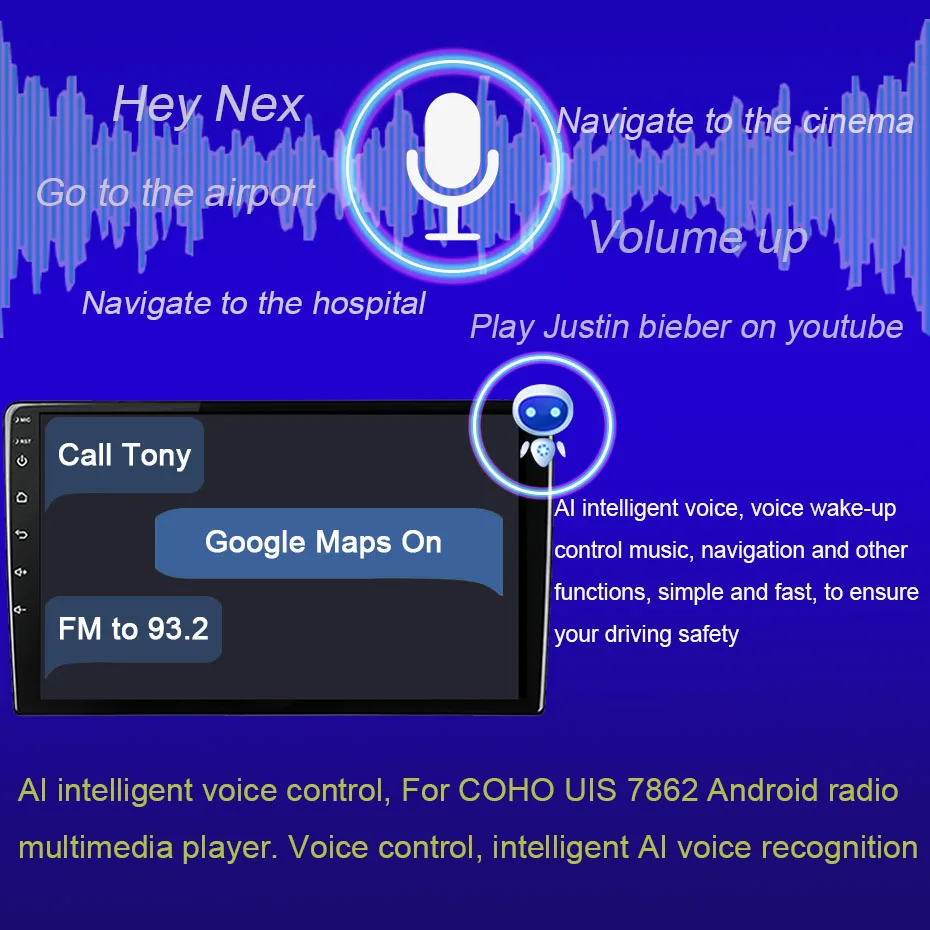 COHO Android 10 для Toyota Auris 2006-2011 плеер стерео аудио радио GPS навигация Основной блок 8
