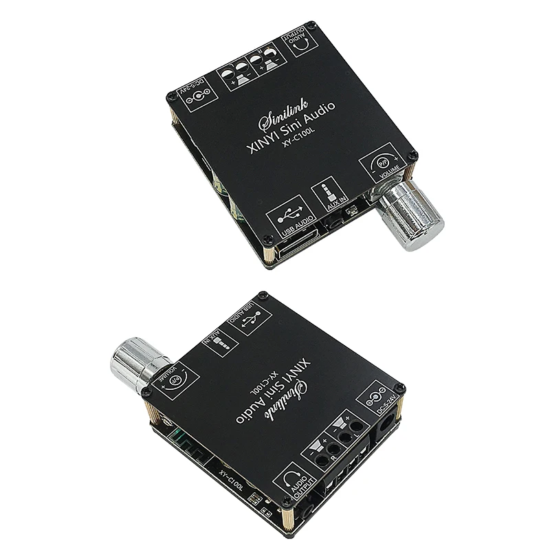 C100L 100 Вт + Bluetooth 5 0 беспроводной аудио цифровой усилитель мощности стереоплата AUX 12