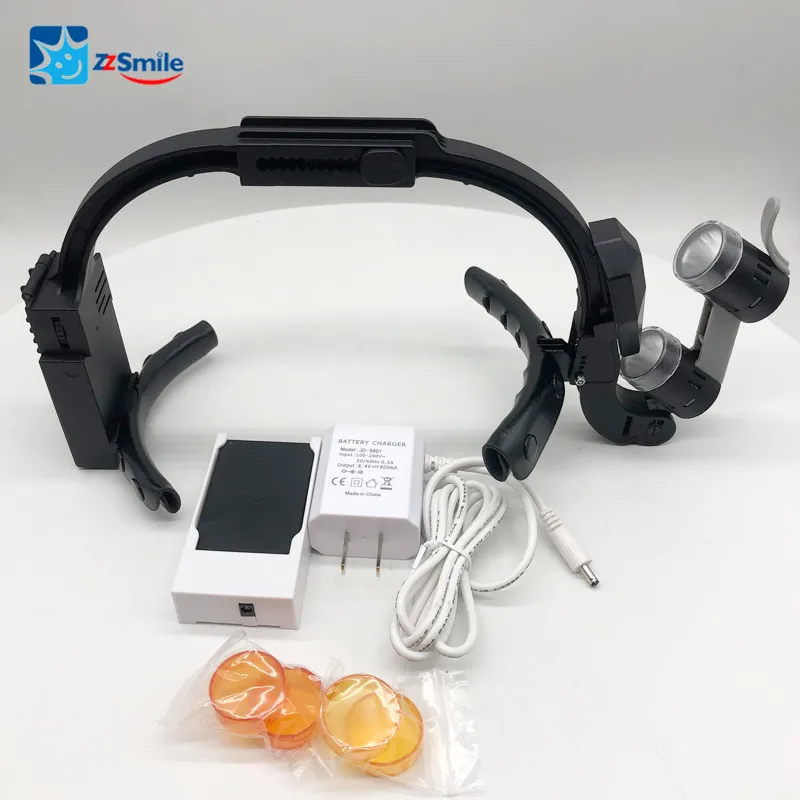 JD-8803 Dental Headlight with Sensor New Type Sensor Headlight Magnifier