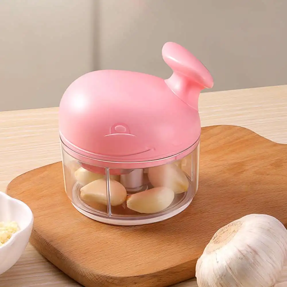 

1/2PCS Portable Garlic Grater Stainless Steel Garlic Press Chopper Slicer Hand Tools Kitchen Supplies