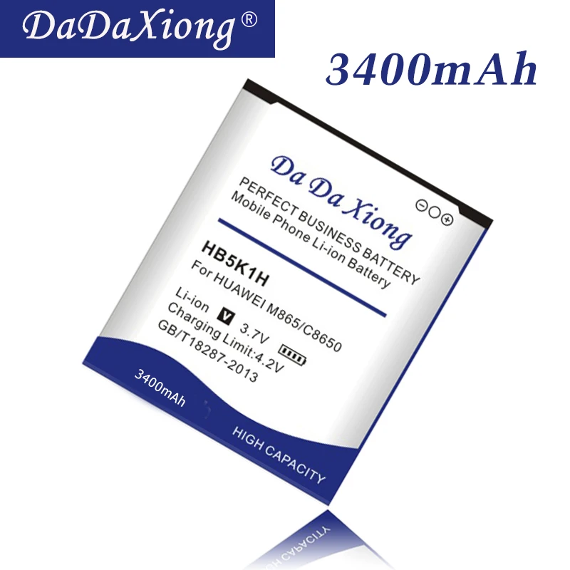 Аккумулятор Da Xiong HB5K1H оригинальный аккумулятор 3400 мАч для сотового телефона Huawei