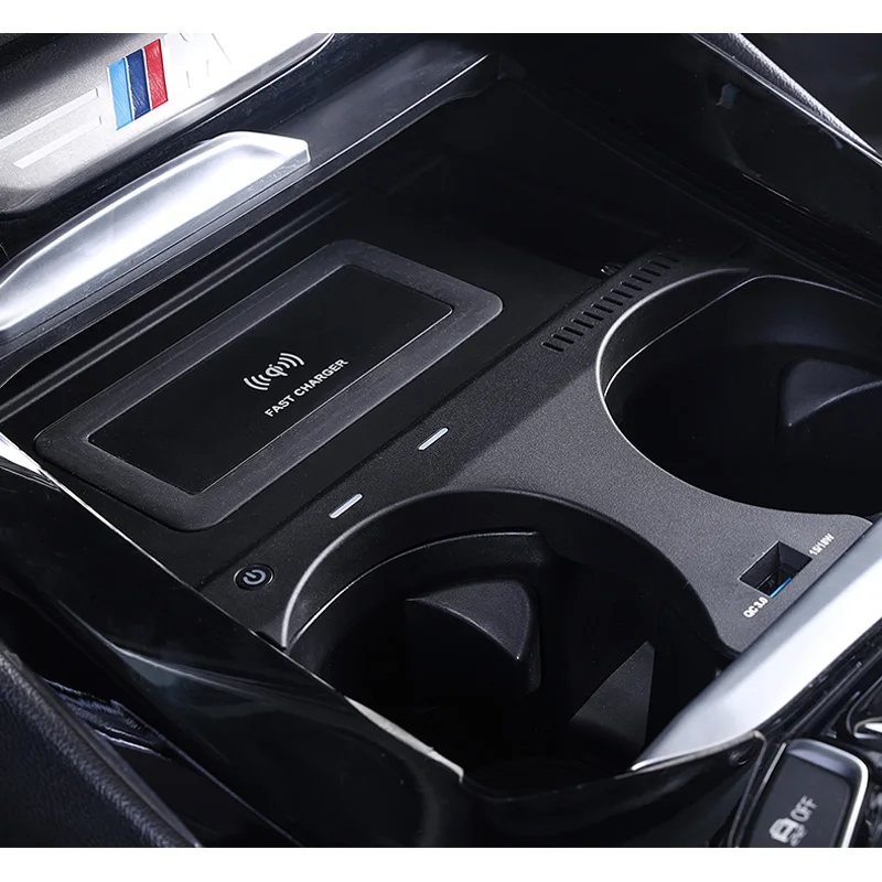 for bmw x3 x4 g01 g02 car phone wireless charger accessories mobile phone automatic charging board g01 g02 usb charger free global shipping