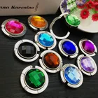 Волшебные Крючки из сплава, вешалка, держатель, круглая Складная Женская вешалка для сумок, акриловая подвесная металлическая вешалка, аксессуары для сумок