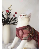 original pet hanfu cat dog clothes antique chinese style
