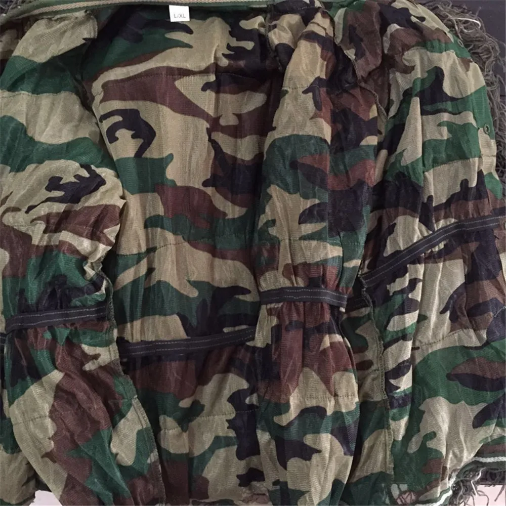 Детский Камуфляжный костюм для охоты и Ghillie, одежда для скрытой охоты, костюм снайпера, армейская камуфляжная униформа, костюм Специального солдата
