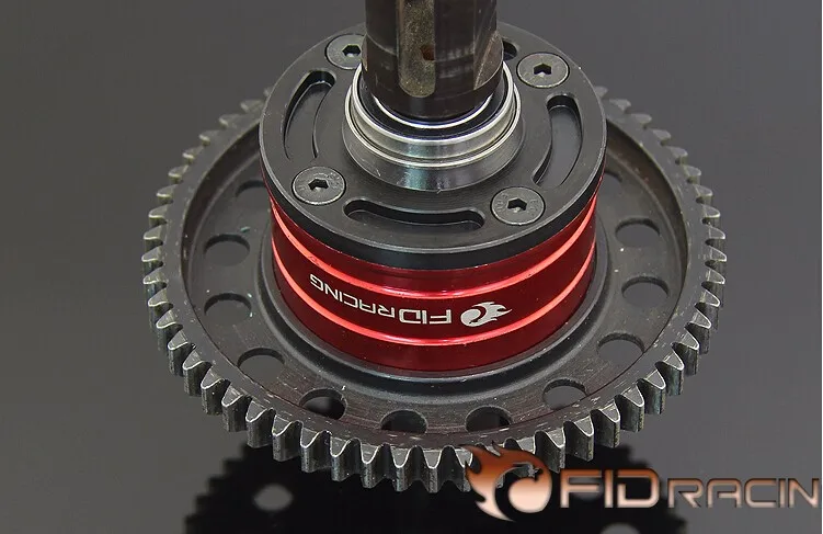 CNC алюминиевый дифференциальный Шестеренчатый ящик Diff чехол для шкалы 1/5 LOSI DBXL