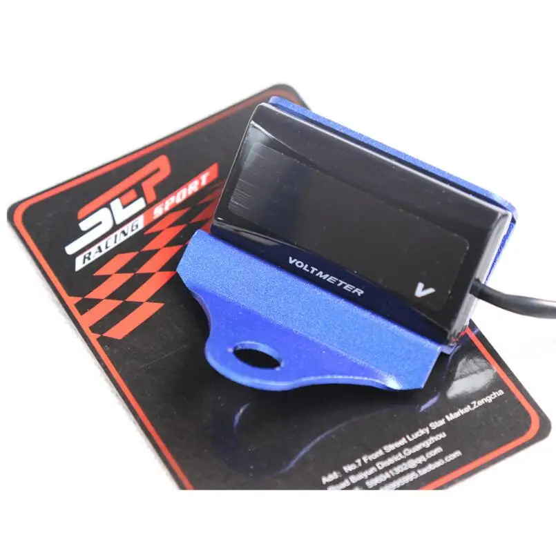 Универсальный мотоциклетный мини-LED-цифровой вольтметр.