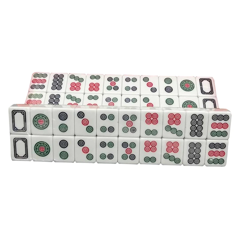 Mahjong Game Set Entertainment Table with 40 Medium Size Tiles | Игрушки и хобби