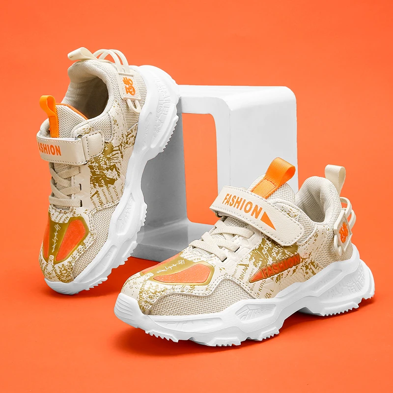 Новая детская Баскетбольная обувь Кроссовки для мальчиков Нескользящие