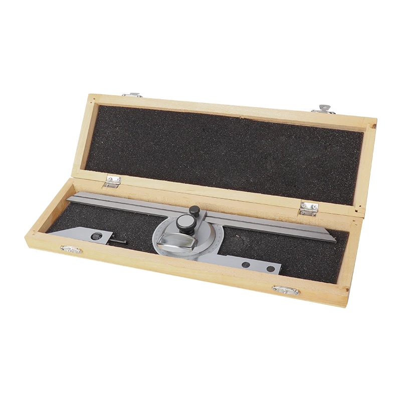 

XCAN Universal Bevel Protractor 0-360 Dgeree Angle Measuring Finder Precision Goniometer With Magnifier Vernier Protractor