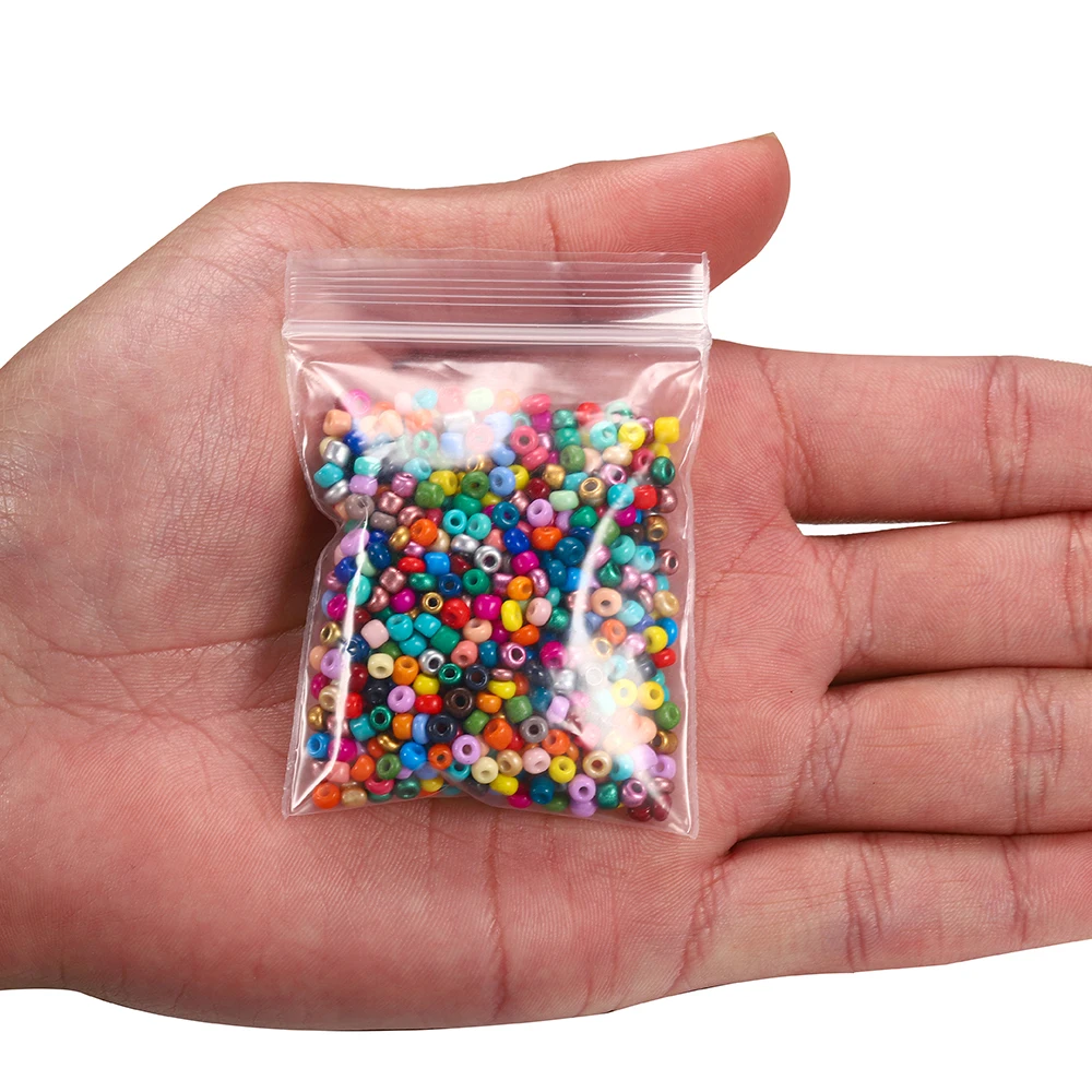 

600Pcs 3mm Charm Czech Glass Seed Spacer Beads For DIY Bracelet Necklace Earring Jewelry Making Accessorie Supplies