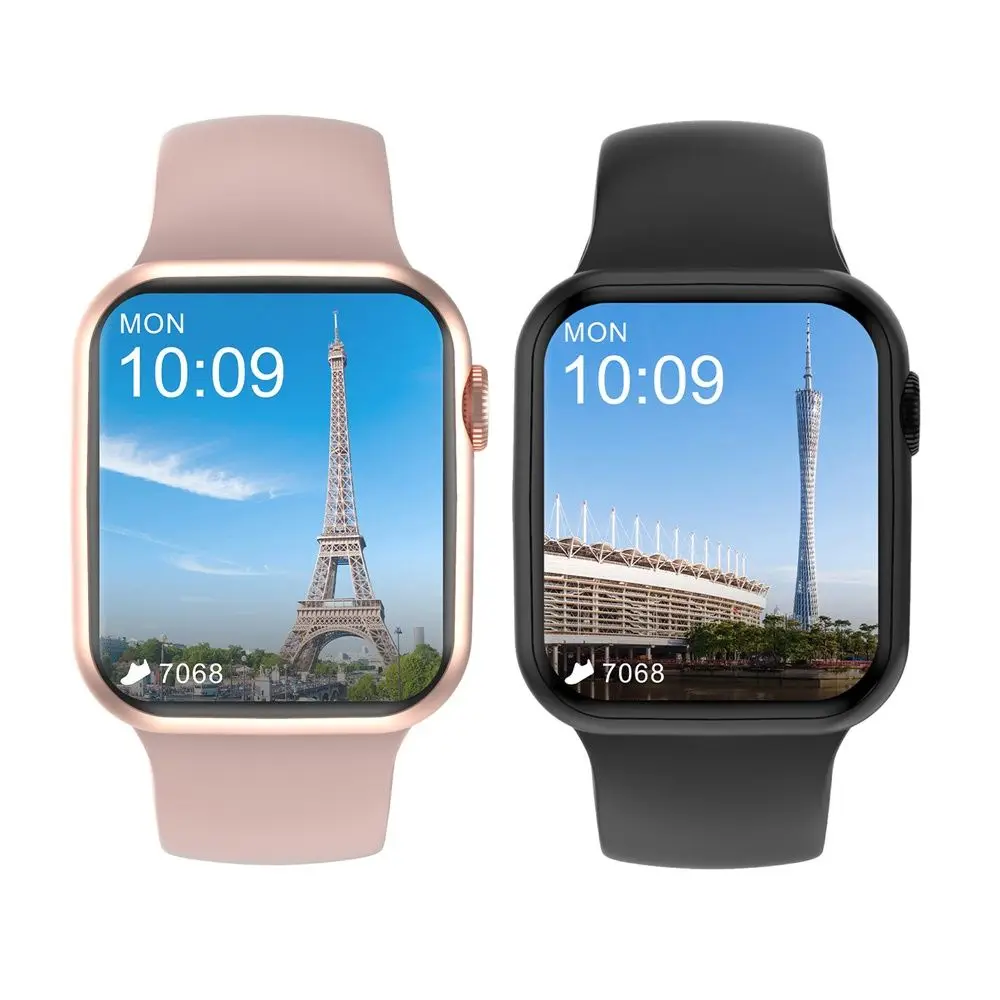 

Original iwo FK99 Smart Watch 2021 New 44MM Music Play on watch Bluetooth Call Wireless Charger Heart Rate Monitor Smartwatch