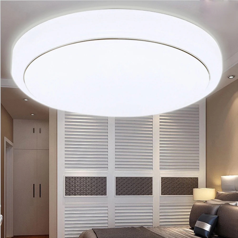 

48W 85V-265V Smart WiFi Ceiling Lamp Voice Control Remote Dimmable LED Ceiling Lights Memory Function Bedroom Home Ceiling Light