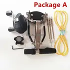 Мощный многофункциональный лук, стрельба из лука, стрельба из рыбы, эластичный лук Рогатка c резиновой лентой, катапульта, Охотничий Лук С рыболовным колесом