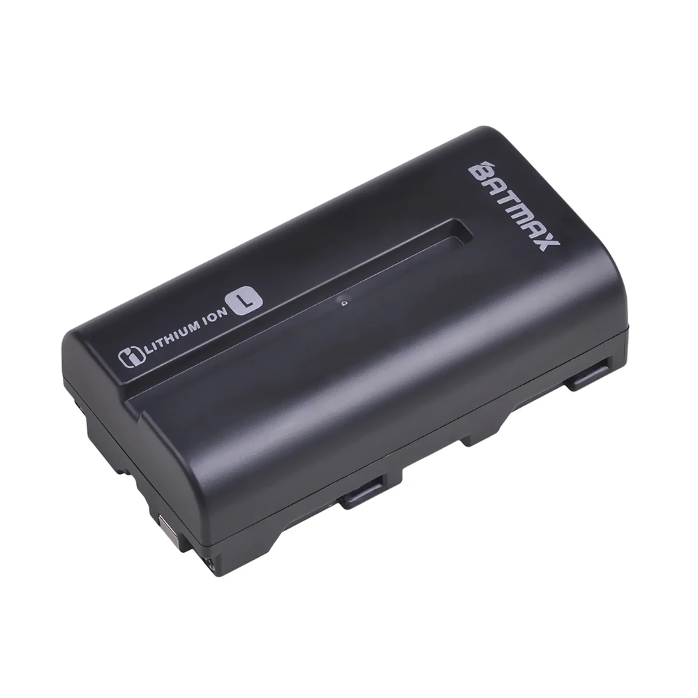 2600mAH NP-F550 NP-F570 Li-ion Battery + LCD USB Charger for Sony NP-F330 NP-F530 NP-F570 NP-F730 NP-F750 black magic pocket 6k