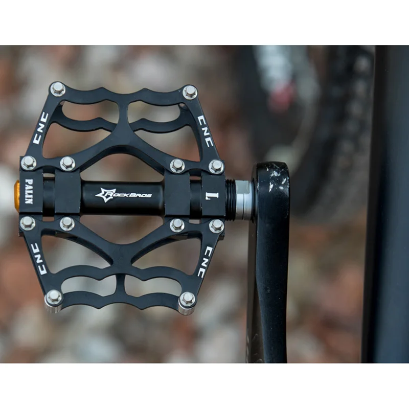 ROCKBROS горный велосипед педали велосипеда MTB дорожный ультра легкие Алюминий сплав