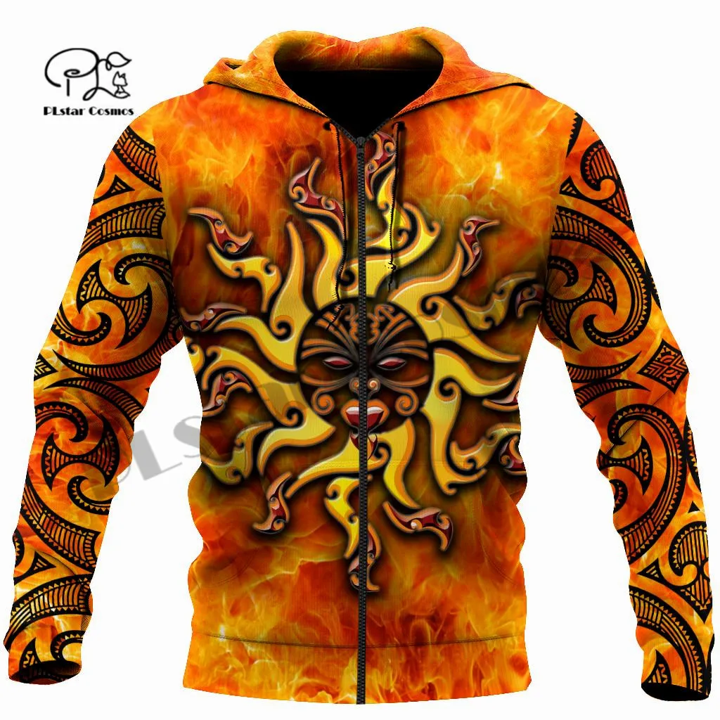 

PLstar Cosmos 3DPrint Newest Tattoo Maori New Zealand Rugby Aotearoa Tribe Funny Harajuku Streetwear Unisex Hoodie/SweatshirtZip