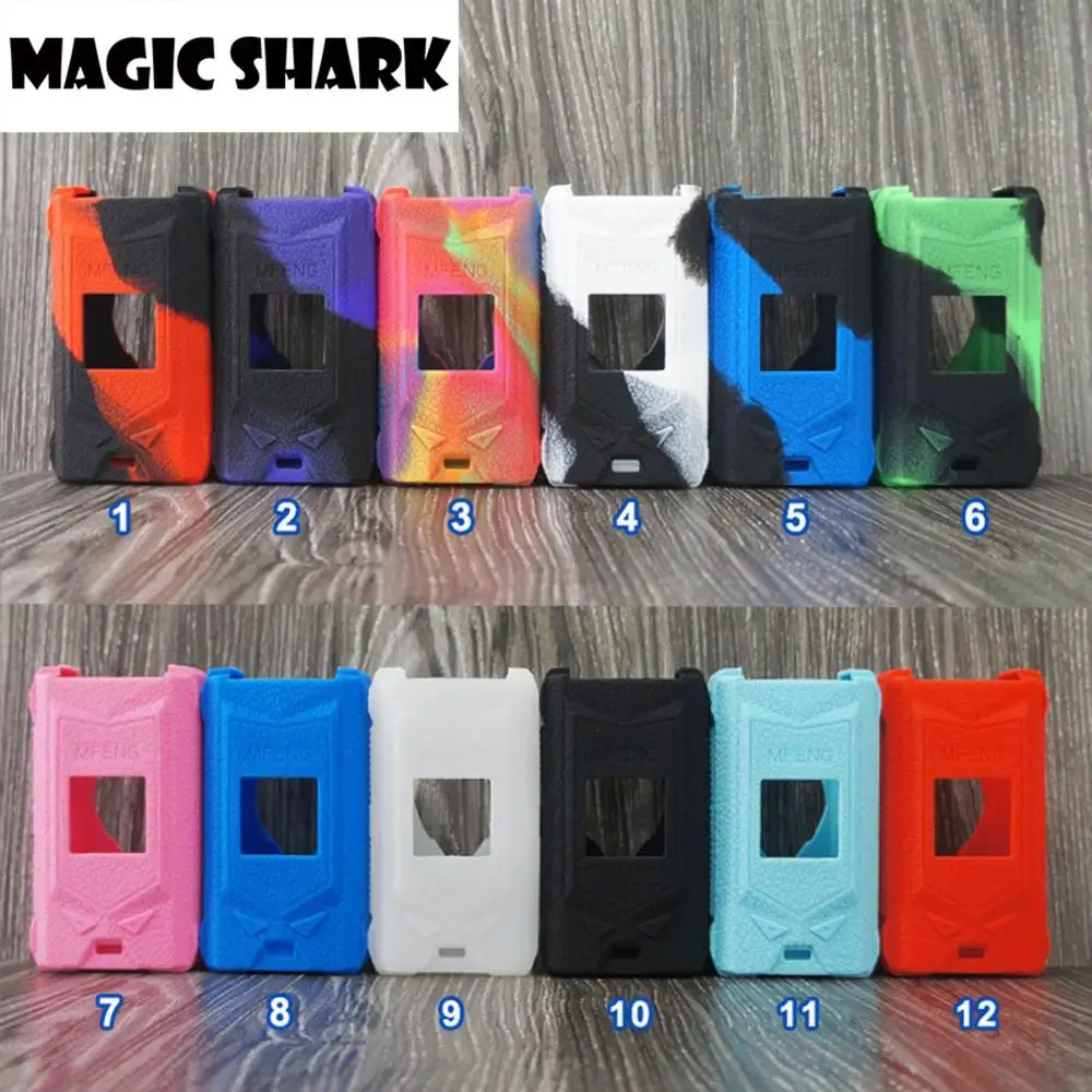 High Quality Cover Case For Sigelei Snowwolf Mfeng Kit Silicone Skin Sleeve Wrap Gel Fit Vape 200w Box Mod | Мобильные телефоны и