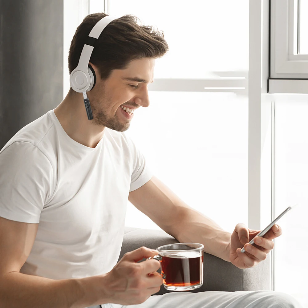 Kebidumei 3 5 мм Jack Bluetooth аудио Музыка адаптер клип на Беспроводной приемник наушники с
