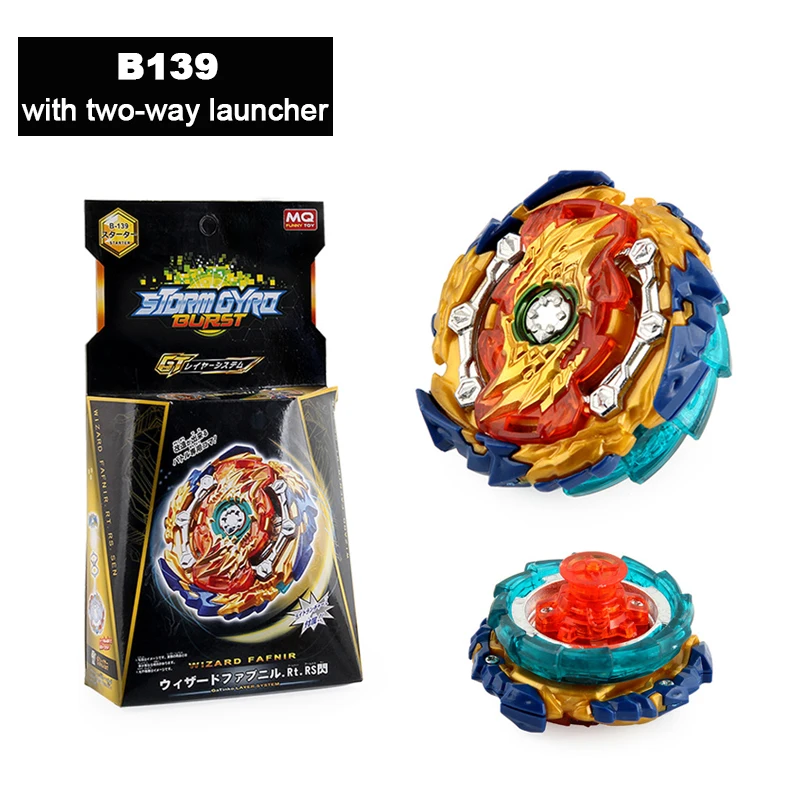 

GTB139 Gyroscope Beybleyd Burst with Two-way Launcher Toys for Children Alloy Assembly Spinner 4th Generation GT Gyro