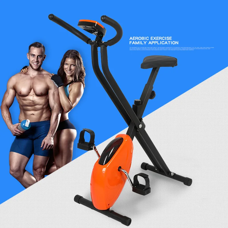 Female Spinning Exercise Bike Foldable Household Pedal Indoor Exercise Bike Weight Loss Gym Exercise Equipment JC-518 SJ