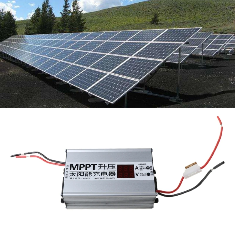 

MPPT Solar Panel Cells Charger Controller 10A Booster Battery Voltage Regulator
