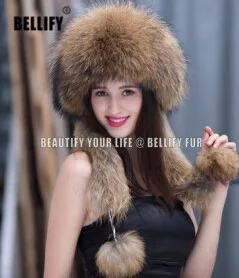 Роскошные шапки из натурального меха лисы в Королевском Стиле|fur bomber hat|bomber hatfur fox