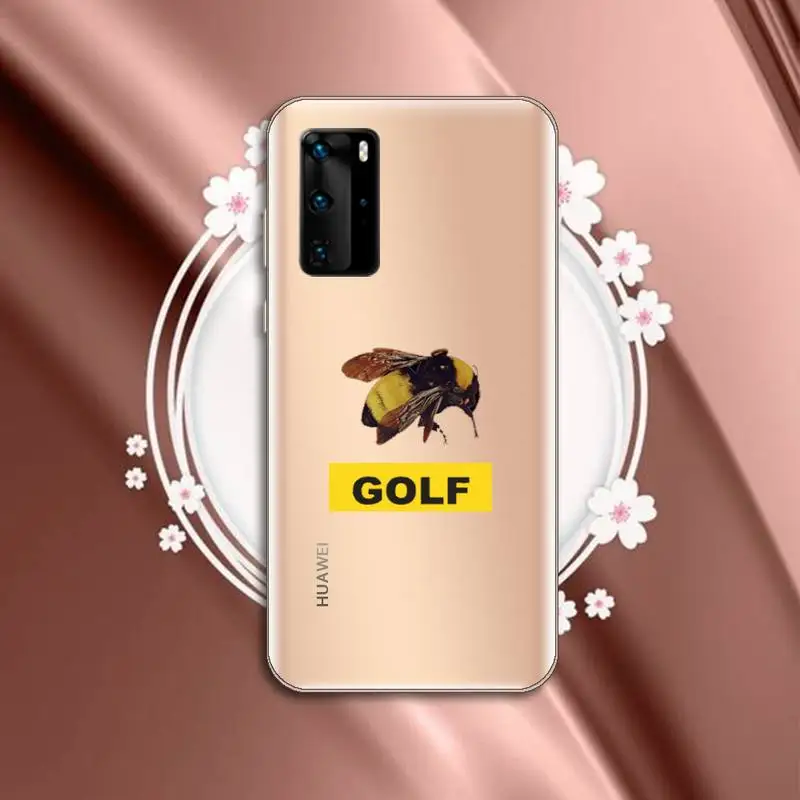 

Rapper Tyler Creator golf Phone Case Transparent for Huawei P honor 8 10i 20 30 40 smart 2019